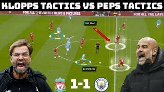 Tactical Analysis  Liverpool 1-1 Manchester City  A Dominant Showing From Klopp