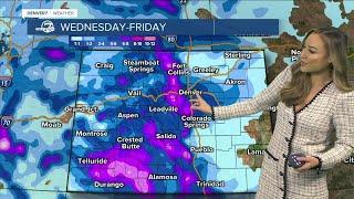 Denver weather Strong storm could bring heavy snow this week