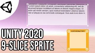 9-Slice Sprites Tillable Sprite UI TutorialC# - Unity tutorial 2020