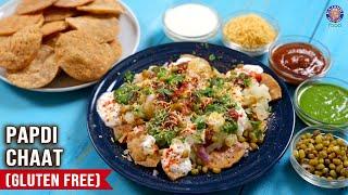 Papdi Chaat Recipe  Gluten-Free Papdi Chaat  Healthy Chaat Idea  Sorghum Recipes  Snack Recipe