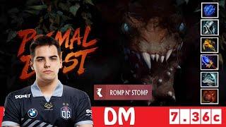 DOTA 2 DM the PRIMAL BEAST OFFLANE 7.36c