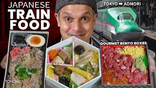 Japanese Gourmet Train Food  Shinkansen Bento Adventure  ONLY in JAPAN