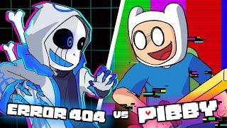 If PIBBY CORRUPTION Met ERROR 404 SANS FnF Animation as UNDERTALE