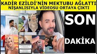 Sondakika Ünlü sunucu Kadir Ezildinin nişanlısı Gamze ile videosu ortaya çıktı Anneannesi ağlattı