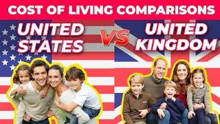 United Kingdom vs United States Cost of Living Comparison