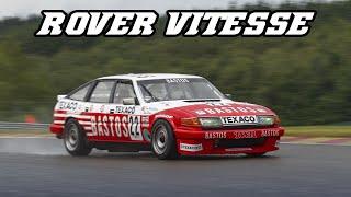 Rover Vitesse  SD1 racecars  flybys idle downshifts
