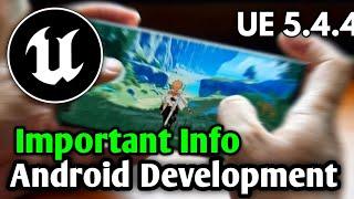 Android Game Developermenr Guide & Problem Solution For Unreal Engine 5 Complete Guide #ue5 #android