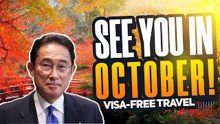 Visa-Free Japan in October 2022 Visa-Exempt Countries for Short-Term Stay