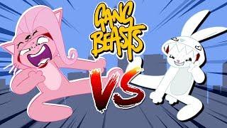 Fluttershy VS Angel Bunny GANG BEASTS   ABSOLUTELY HILARIOUS.