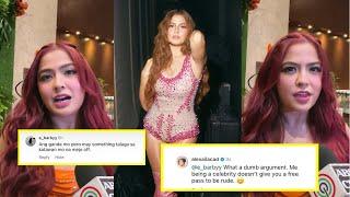 ALEXA ILACAD sinupalpal ang basher na nang-bodyshame sa kanya ANG TINDI NG SAGUTAN