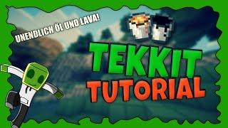 UNENDLICH OILÖL & LAVA - TEKKIT LITE TUTORIAL ◆ Minecraft  WolreChris