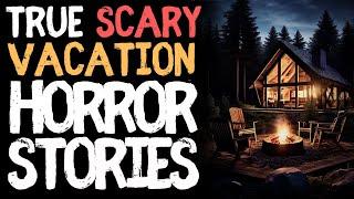 True Summer Vacation Scary Horror Stories for Sleep  Black Screen With Rain Sounds