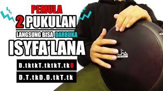 MUDAH BANGET Tutorial Darbuka ISYFALANA Tanpa Roll