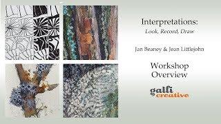 INTERPRETATIONS  Look Record Draw • Jan Beaney & Jean Littlejohn