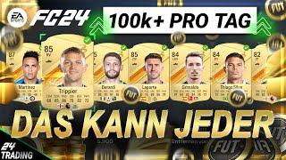 als ANFÄNGER sehr viele COINS MACHEN   DAS KANN JEDER  EA FC 24 Trading Tipps Deutsch