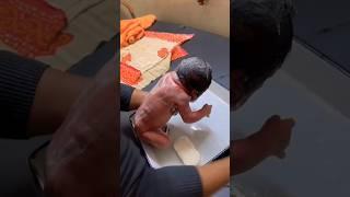 Bathing of newborn baby new video #baby #gynaecologist #bathing  #babyshorts #shortsfeed #newshort