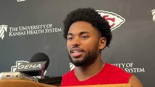 Chiefs WR Phillip Brooks Rookie Minicamp Press Conference May 6 2024