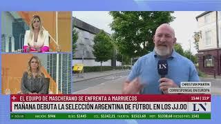 Mañana debuta la selección argentina de fútbol en los JJ.OO