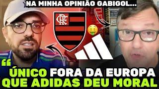  ADIDAS COLOCA O FLAMENGO NO TOPO JUNTO COM OS EUROPEUS SITUAÇÃO DE GABIGOL