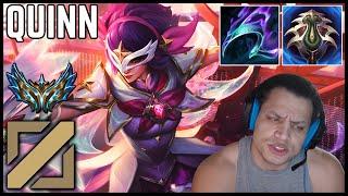  Tyler1 IS QUINN MID BROKEN?  Quinn Mid Full Gameplay  Season 14 ᴴᴰ