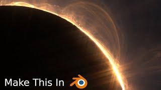 Create A Solar Eclipse In 30 Minutes in Blender 3D