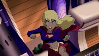 Supergirl DCAU Powers and Fight Scenes - Justice League Unlimited Season 2 and 3