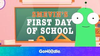 Mr. Elephant Smevin’s First Day of School