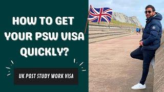 How to Apply for Post Study Work Visa PSW in UK  Work Full Time in UK  Quick and Easy Process 