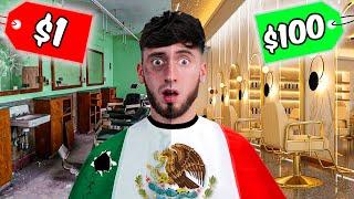 I Survived $1 Haircut VS $100 Haircut In Mexico