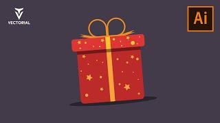 Gift Box tutorial in Adobe Illustrator