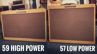 The Two Most Valuable Fender Twin Amps - Comparison