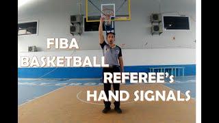 FIBA Referees Hand Signals