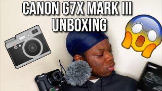 CANON G7X MARK III UNBOXING & REVIEW + FIRMWARE 1.2.0 UPDATE  BEST VLOGGING CAMERA 