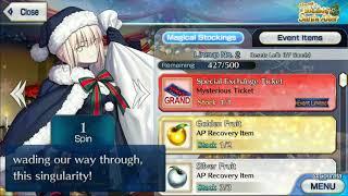 Santa Saber Alter sings Padoru with Subtitle now