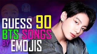 KPOP GAME CAN YOU GUESS 90 BTS SONGS BY EMOJIS