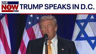 FULL SPEECH Trump speaks at antisemitism event in D.C.   LiveNOW from FOX