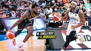 Kenny Manigault 曼尼高 takes on Mike Singletary 辛特力 Elite Forward Duel Full Highlights 10.12.22