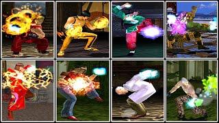 Tekken 3 - All Player Maximum Power + Super Move + All Win Poses Gameplay 1080p 60FPS 2022