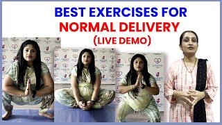 Best Exercises for Normal Delivery Live Demo -Dr Asha Gavade