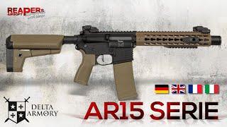 Review Delta Armory AR15 Serie SilentOps Keymod 6mm BB AirsoftSoftair -EN Subtitles