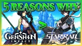 5 Things Genshin Impact Does Better Than Honkai Star Rail