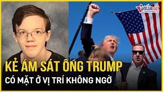 Mỹ công bố video hiếm lộ vị trí áp sát nguy hiểm của nghi phạm trước 1 giờ bắn ông Trump Vietnamnet