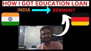 How to Obtain Education Loan for Germany from India  Education loan for Germany 