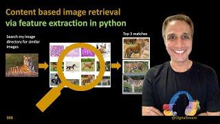 306 - Content based image retrieval​ via feature extraction in python