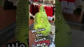 Grinchy Grinch Mask for Christmas. #mask #grinch #costume