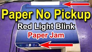 Epson L3110 L3115 L3116 L3150 Paper No Pickup  Photo Paper Pickup Problem  Paper Jam