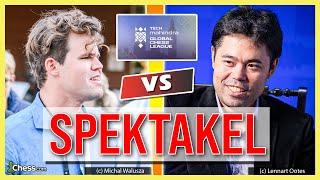 Taktisches Spektakel zwischen Carlsen und Nakamura