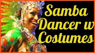 Rio Samba Dancer w  Costumes Priscila #Shorts