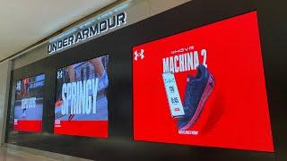 Indoor LED Display at Under Armour Pavilion KL  LED Screen Malaysia