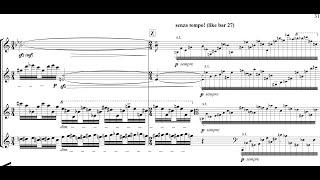 Dimitris Mousouras - String Quartet No. 2 Erinyes 2015 Score-Video